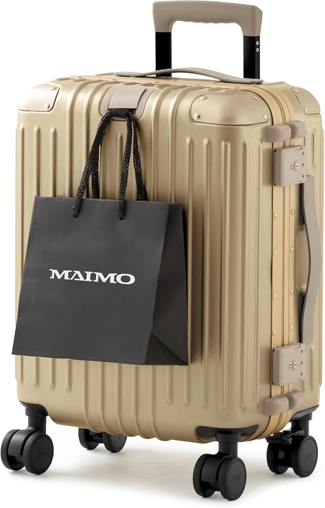 未使用　小傷アリ　GranFrame　グランフレーム　maimo MAIMO スーツケース アルミフレーム 機内持ち込み Sサイズ 高級 静音